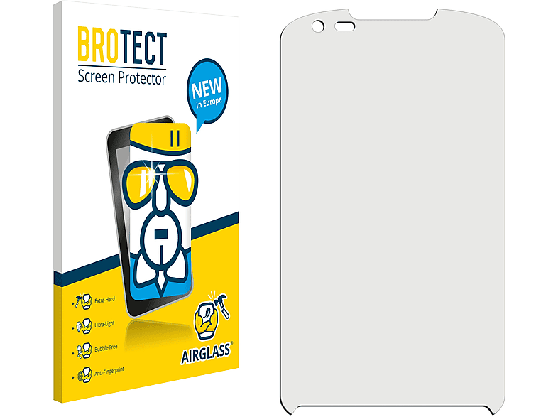 Schutzfolie(für Samsung klare BROTECT GT-S7710) Airglass