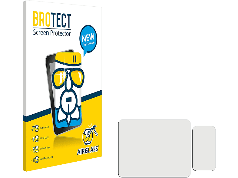 BROTECT Airglass 40D) Schutzfolie(für Canon klare EOS