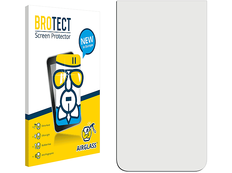 HTC klare Airglass 616) Schutzfolie(für Desire BROTECT