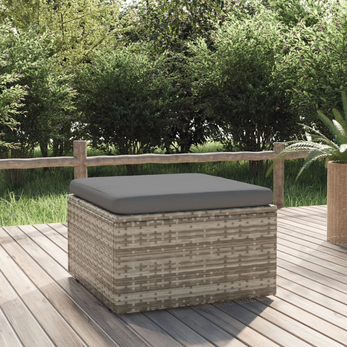 VIDAXL 318668 Grau Gartensofa