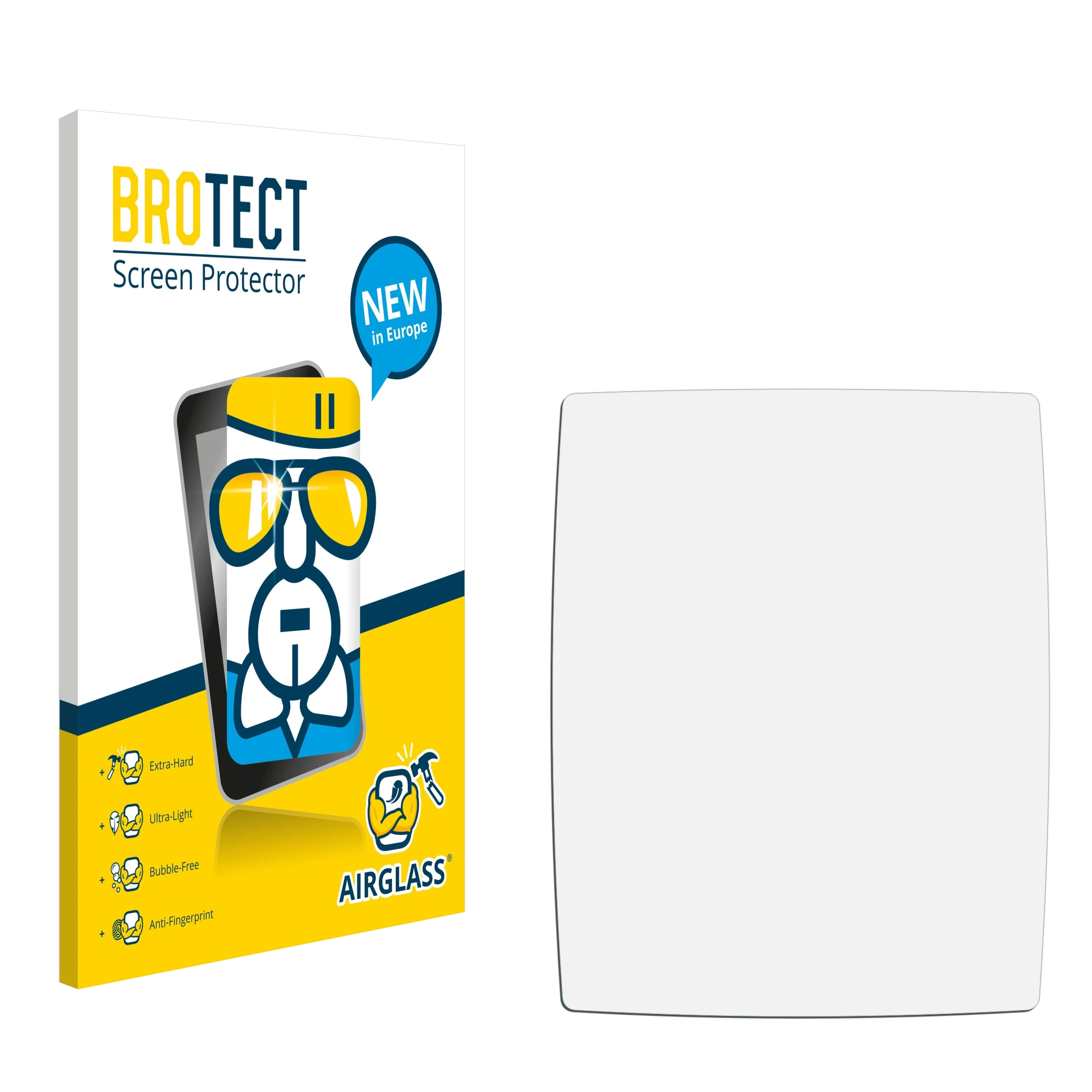 BROTECT Airglass klare Schutzfolie(für Flytec Element Track)