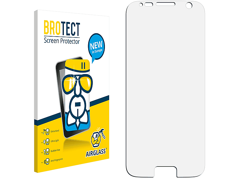BROTECT Airglass klare Schutzfolie(für Samsung Galaxy S7 Exynos)