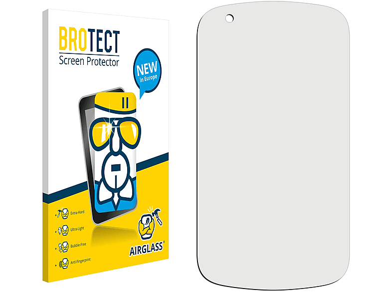 BROTECT Airglass klare Schutzfolie(für Mitac HC) 405 Cyclo Mio