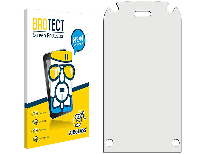 BROTECT PhoneEasy Doro 613) klare Schutzfolie(für Airglass