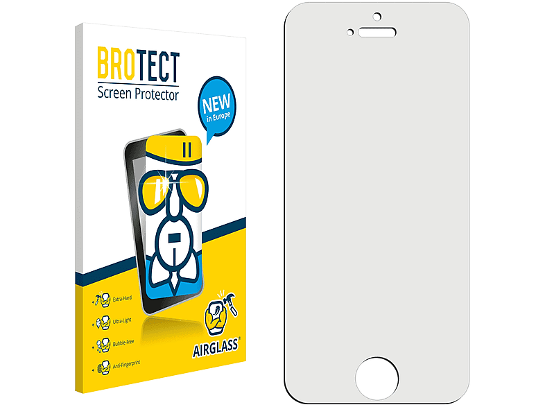 BROTECT Airglass klare Schutzfolie(für Goophone i5s) | Displayschutzfolien & Gläser
