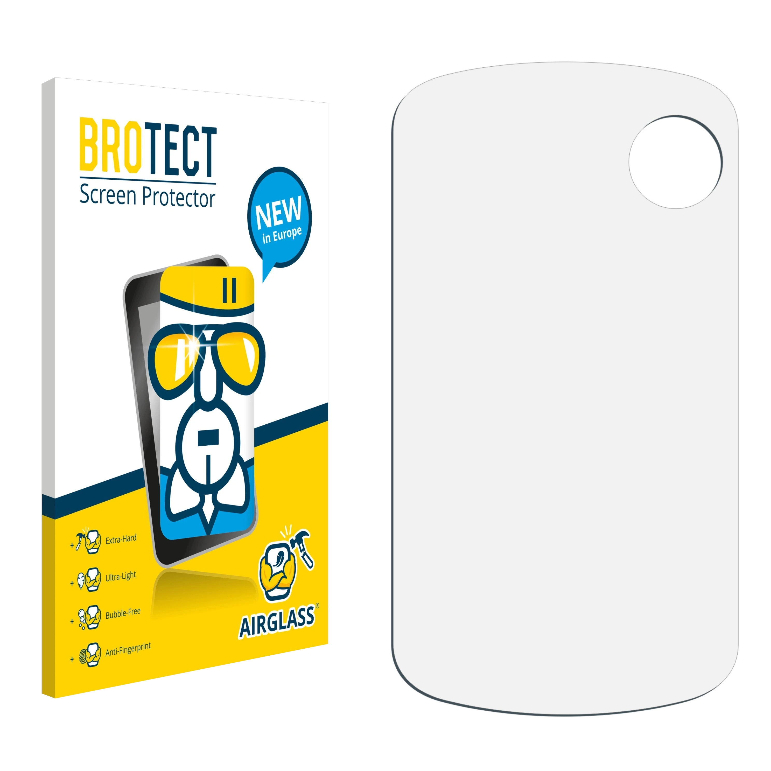 BROTECT Airglass klare Schutzfolie(für Garmin eTrex 30x)