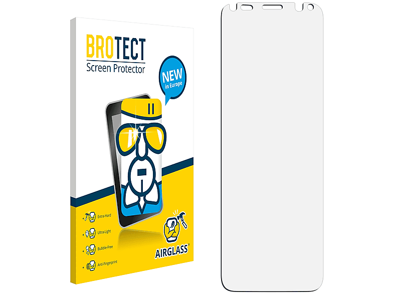 BROTECT Airglass Schutzfolie(für Samsung S Galaxy klare Light Luxury)