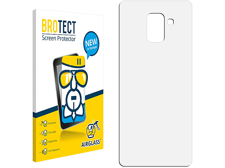 BROTECT Airglass klare Schutzfolie(für Samsung Galaxy A8 Plus 2018)