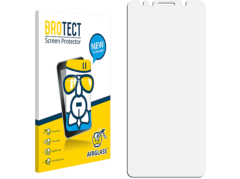 BROTECT Airglass klare Schutzfolie(für Umidigi Pro) S2