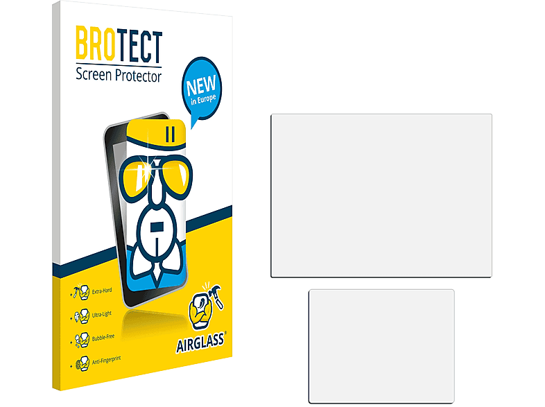 BROTECT Airglass klare Schutzfolie(für Rollei Selfie) 200 Sportsline