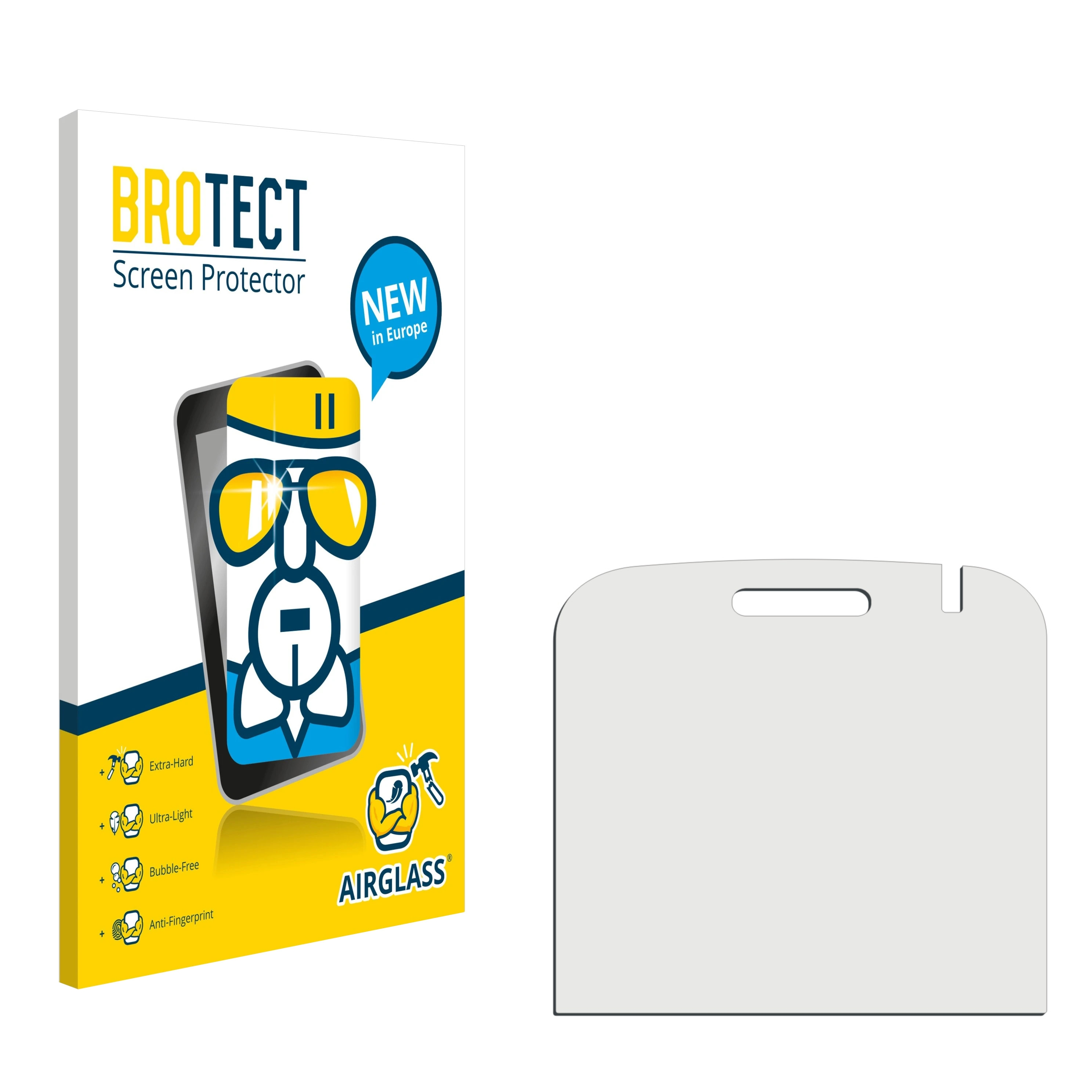 BROTECT Airglass klare Schutzfolie(für RIM BlackBerry Bold 9000)