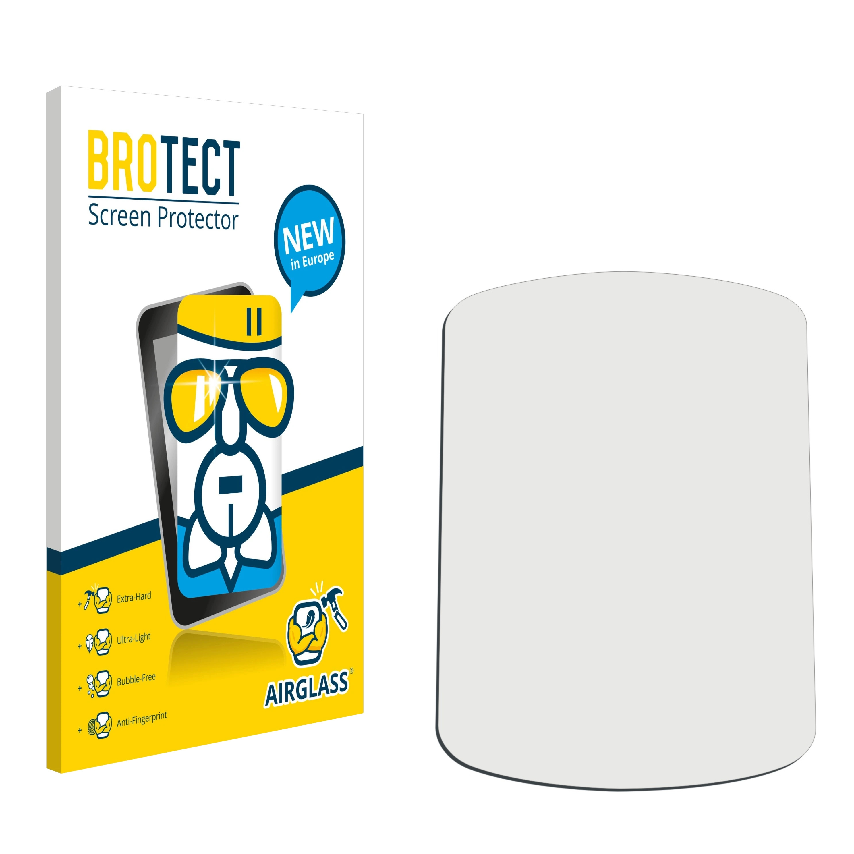 BROTECT Airglass HC) Venture eTrex Schutzfolie(für Garmin klare