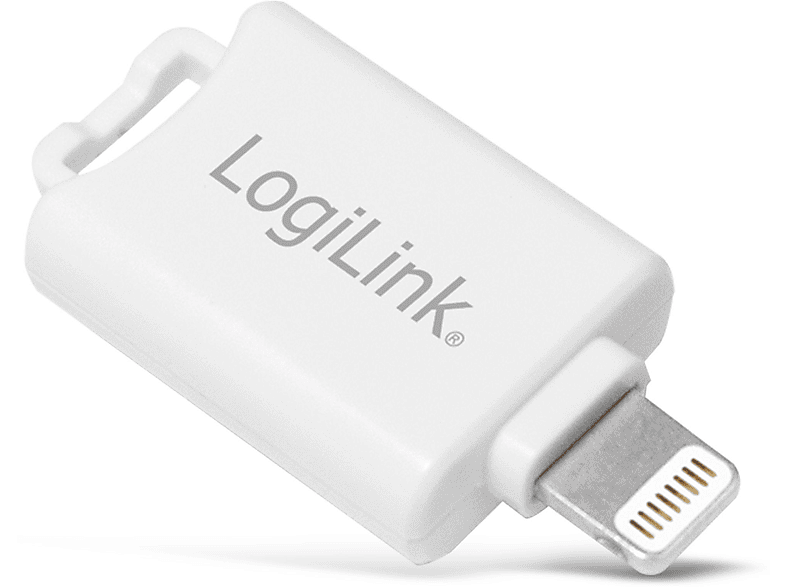 LOGILINK LOGILINK Cardreader AA0089, Lightning Speicherkartenleser weiß
