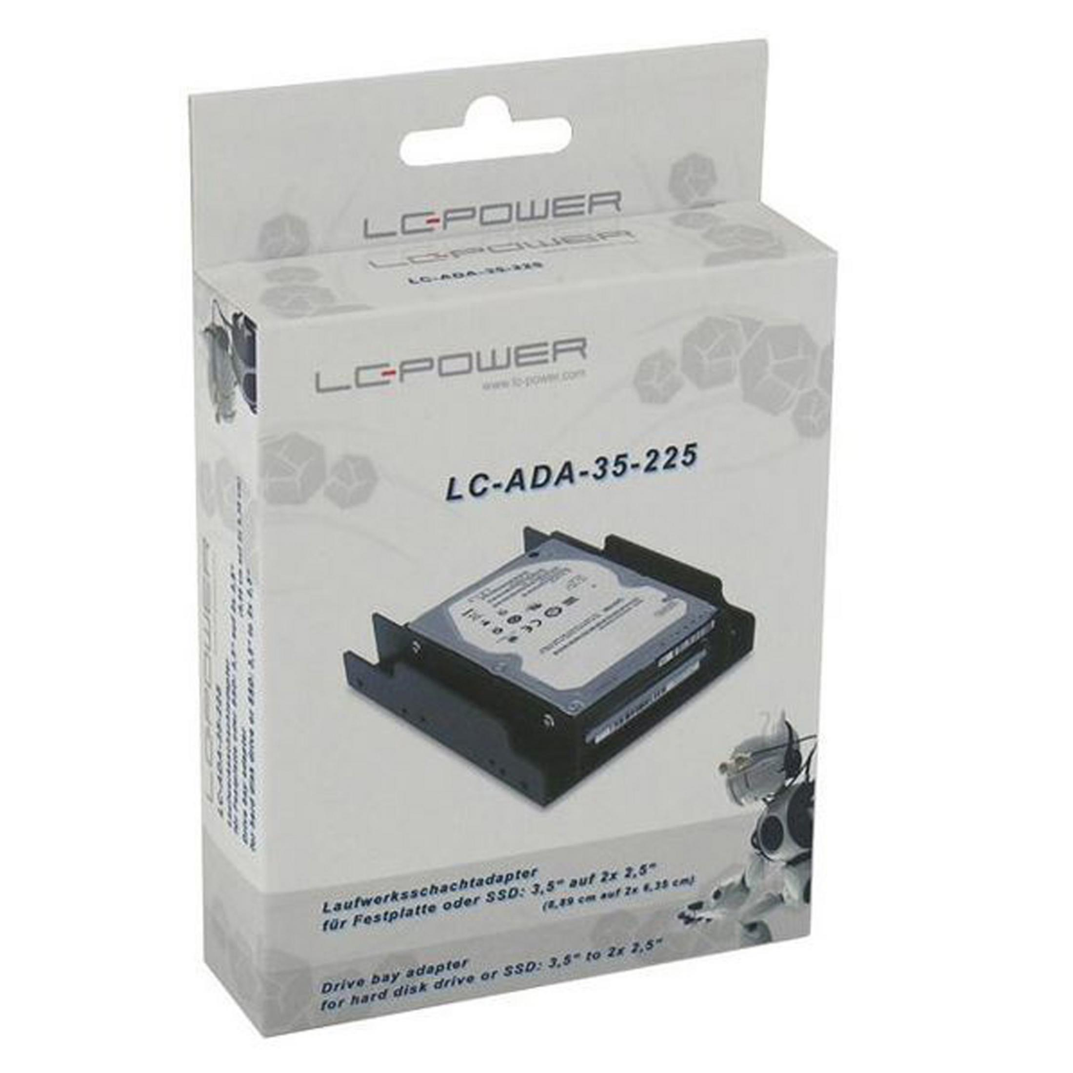 Festplattenadapter LC POWER EINBAURAHMEN, LC-ADA-35-225