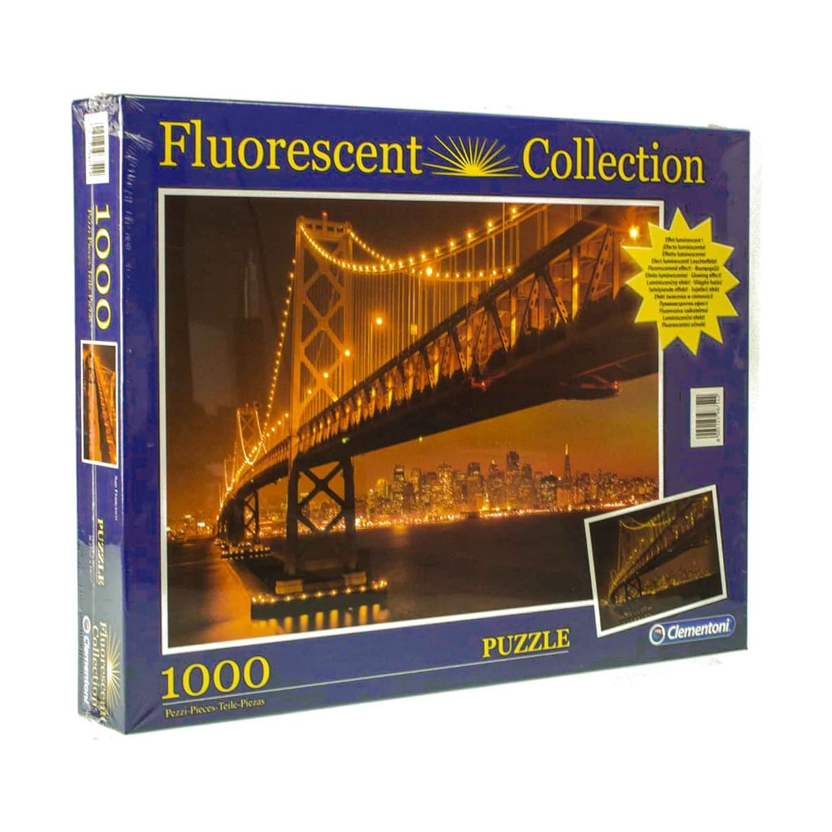 floureszierend) (1000 San - Puzzle High Quality Francisco Collection CLEMENTONI Teile,