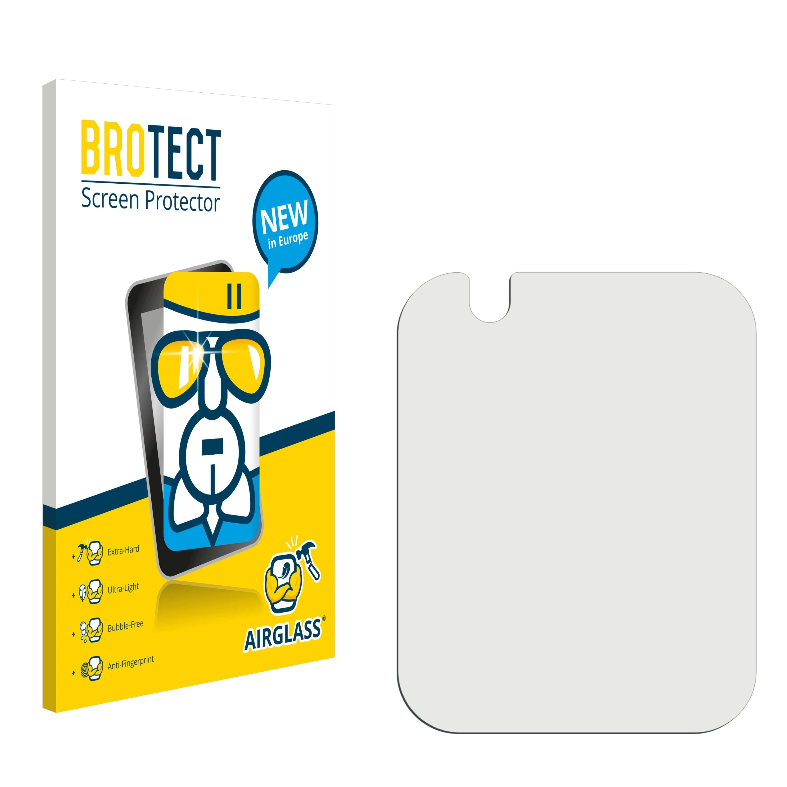 BROTECT Airglass klare Schutzfolie(für Vtech DX2) Watch Kidizoom Smart