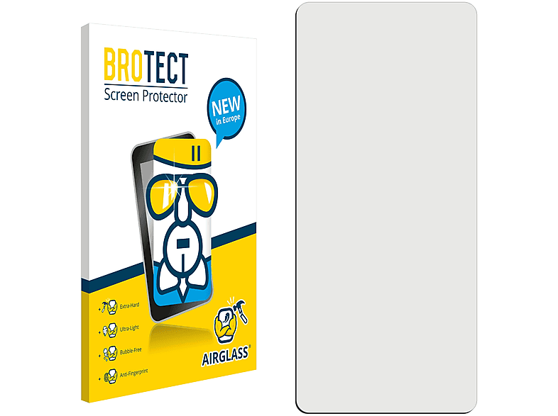 BROTECT Airglass klare Schutzfolie(für ZTE Axon 30 5G)