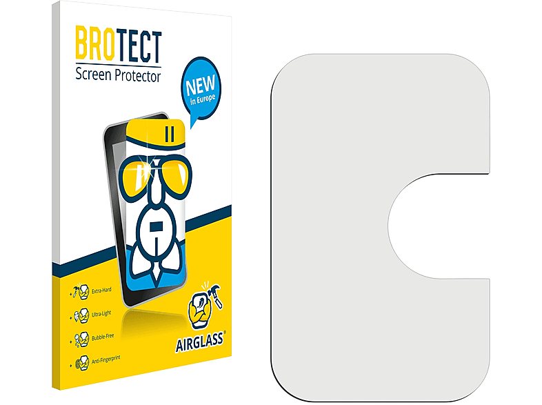 Samsung Galaxy A71) BROTECT Airglass klare Schutzfolie(für