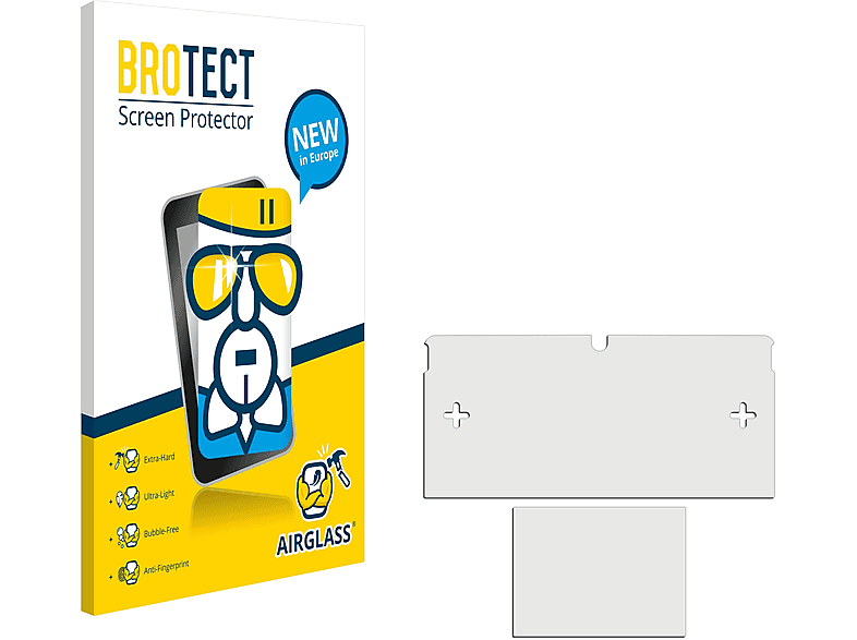 BROTECT Airglass klare 3DS) Schutzfolie(für Nintendo