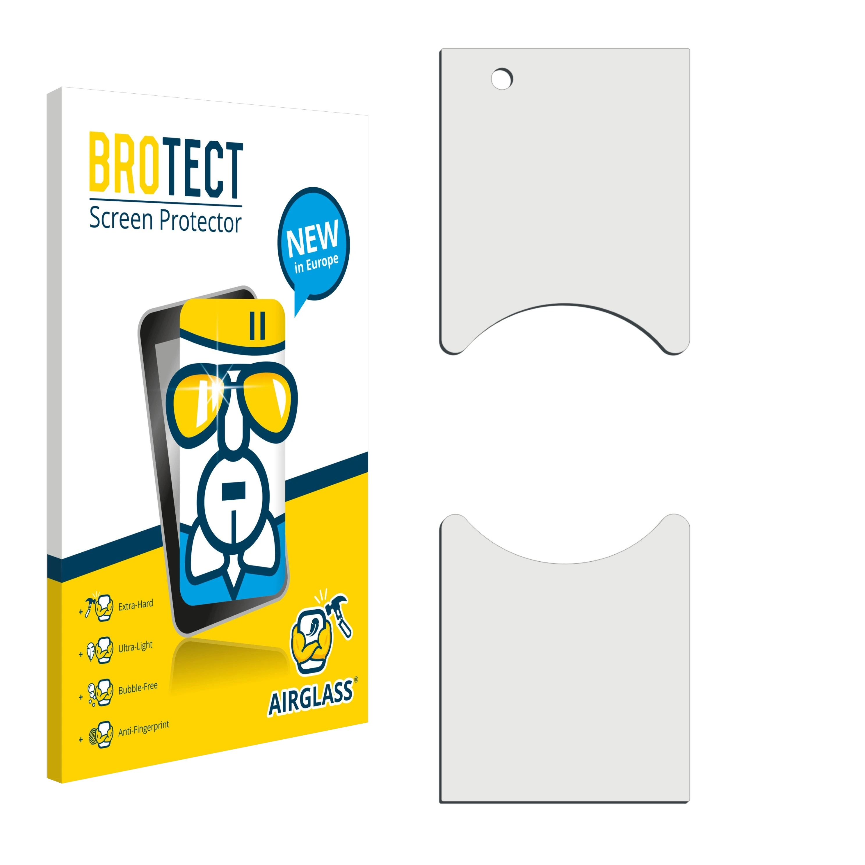 BROTECT Airglass klare Video Pro (Version Ring Doorbell 2)) Schutzfolie(für