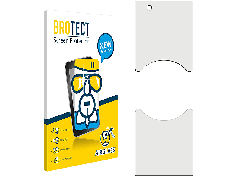 klare Doorbell BROTECT (Version Ring Pro 2)) Schutzfolie(für Airglass Video