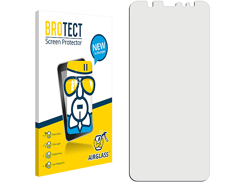Samsung BROTECT 2018) A6 Galaxy Plus Schutzfolie(für klare Airglass