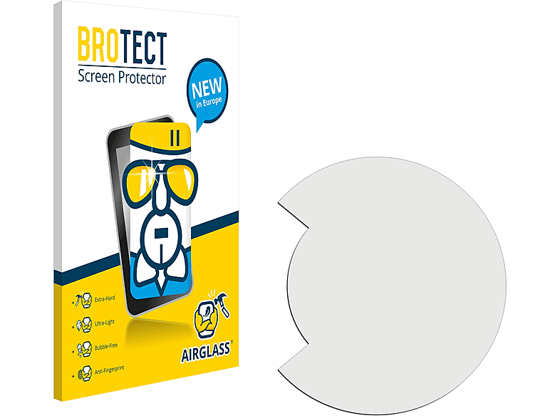 BROTECT Airglass klare Schutzfolie(für Husqvarna Vitpilen 701 Tachoanzeige)