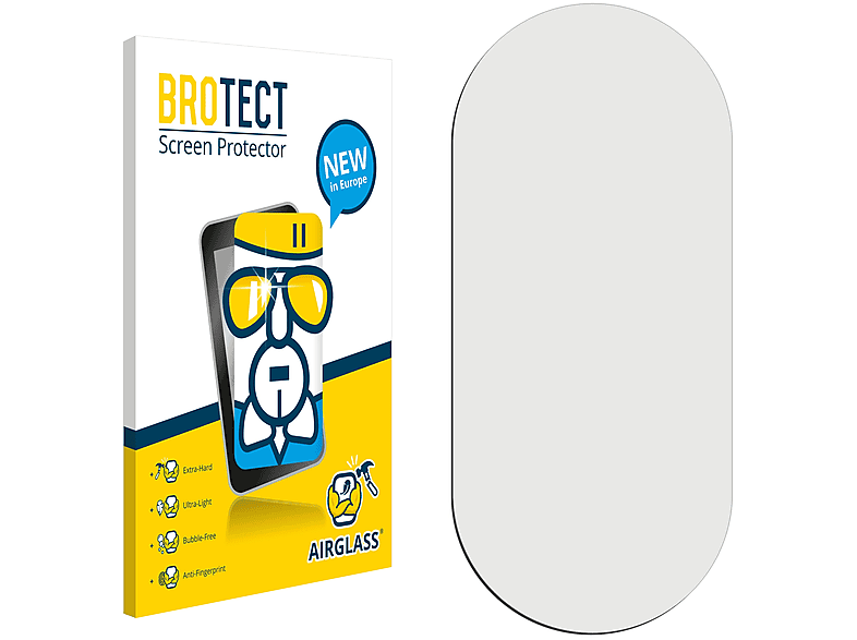 BROTECT Airglass klare Schutzfolie(für OnePlus 6)