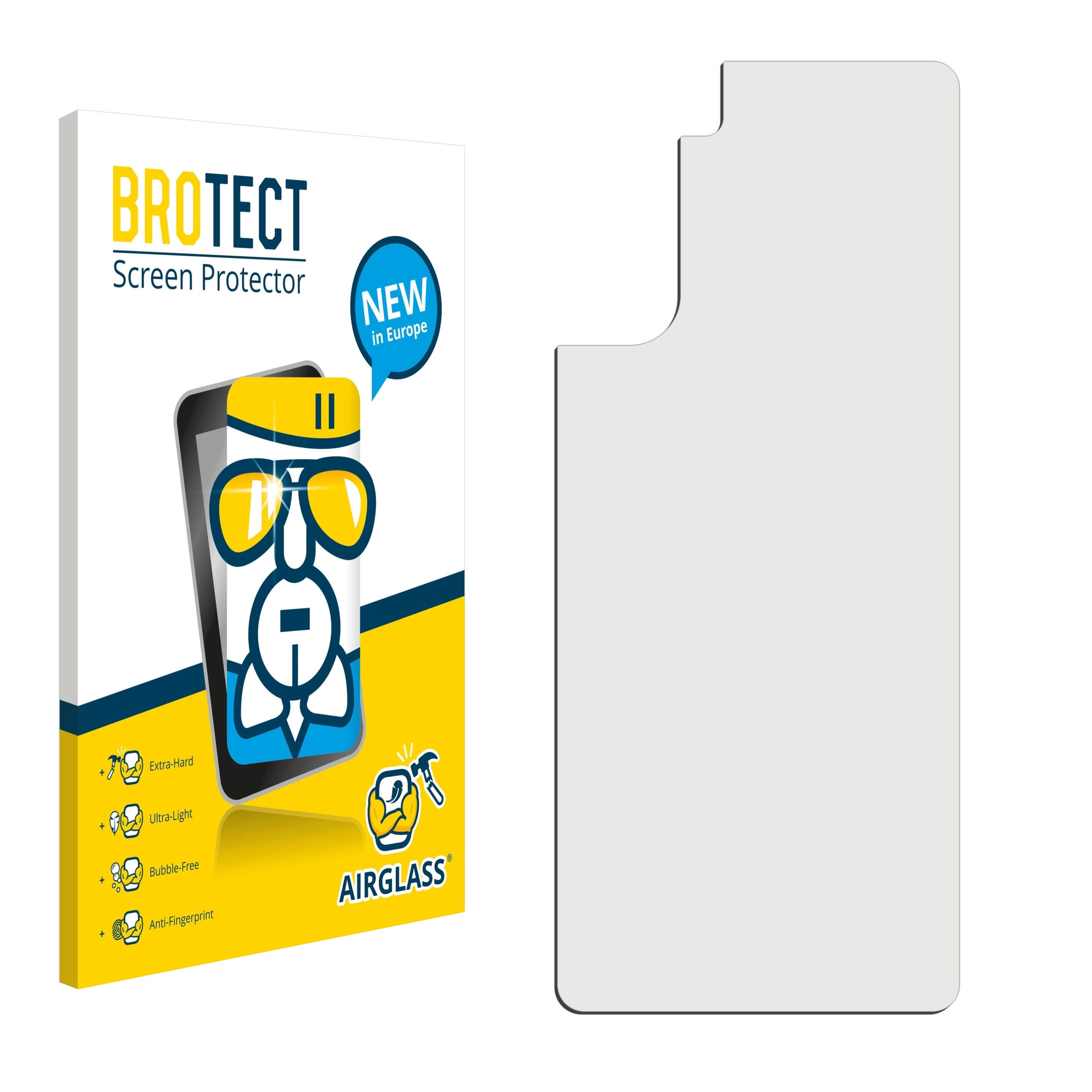 BROTECT Airglass klare Schutzfolie(für Samsung Galaxy S21 Plus 5G)