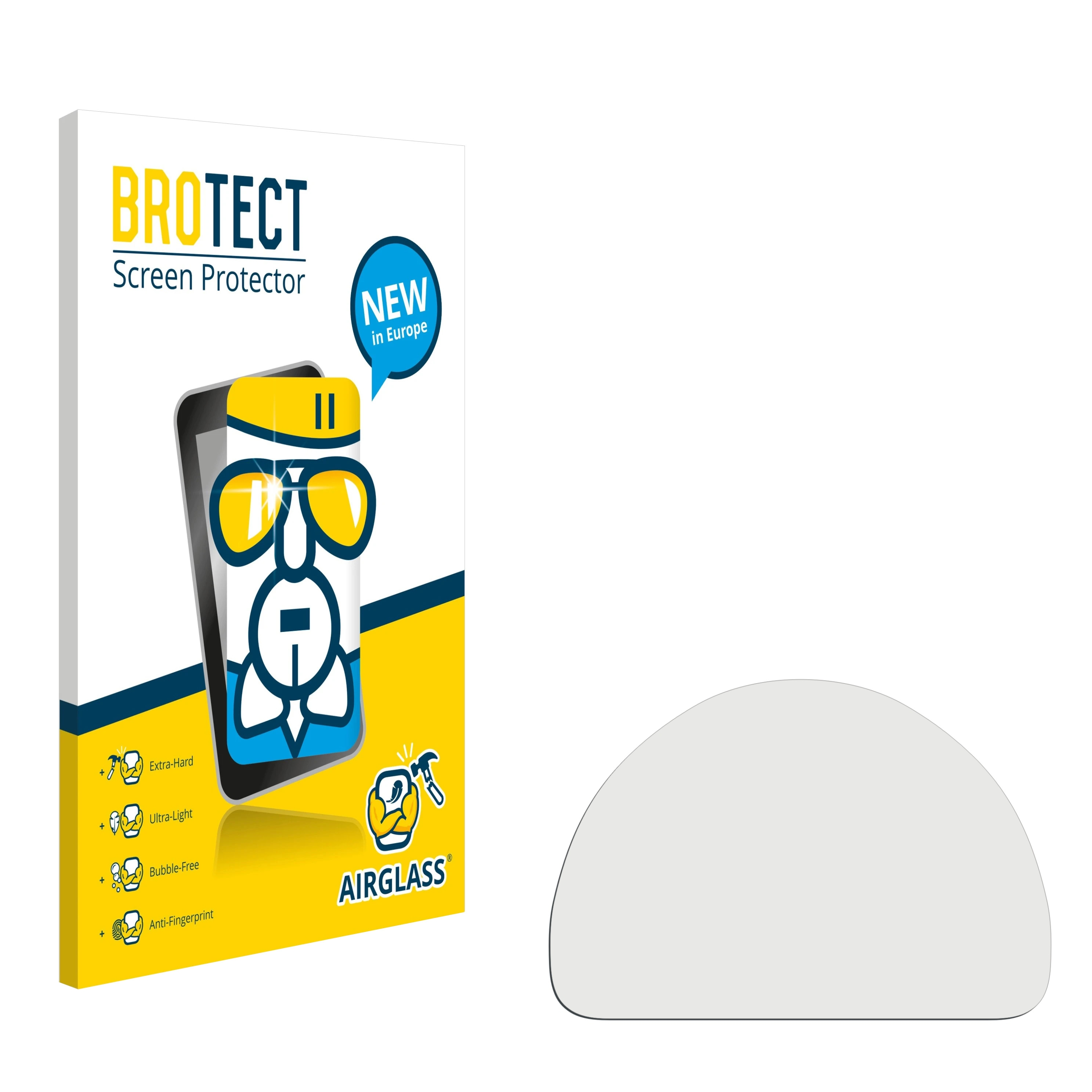 BROTECT Airglass klare Schutzfolie(für Tachoanzeige) Smart Fortwo 453