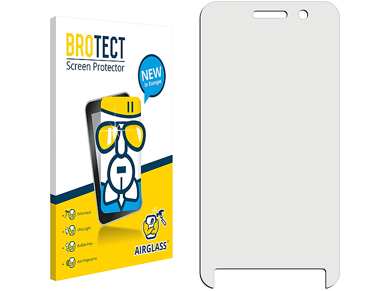 BROTECT Airglass klare Schutzfolie(für Point Mobile PM45)