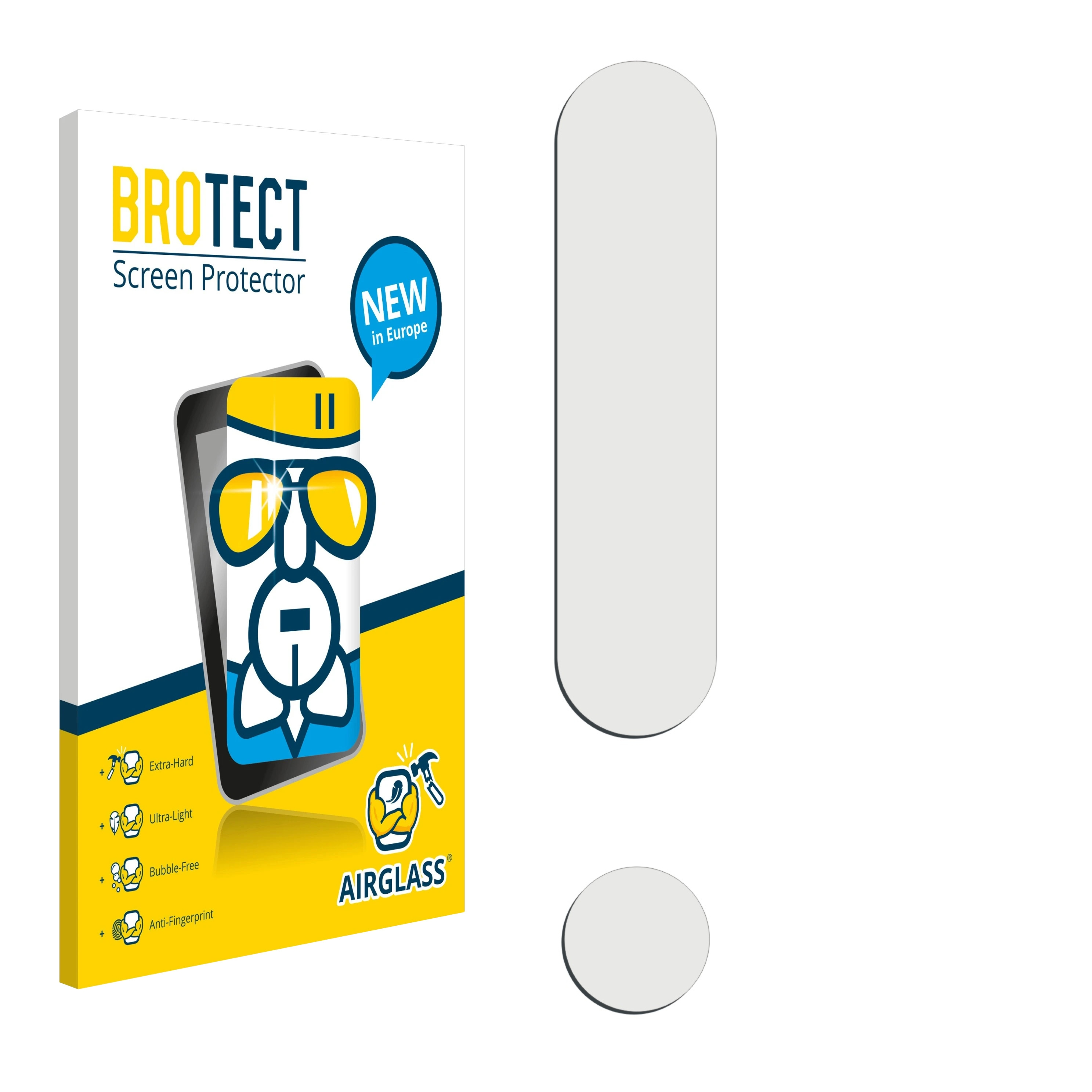 BROTECT Airglass klare Note 10 Pro) Schutzfolie(für Mi Xiaomi