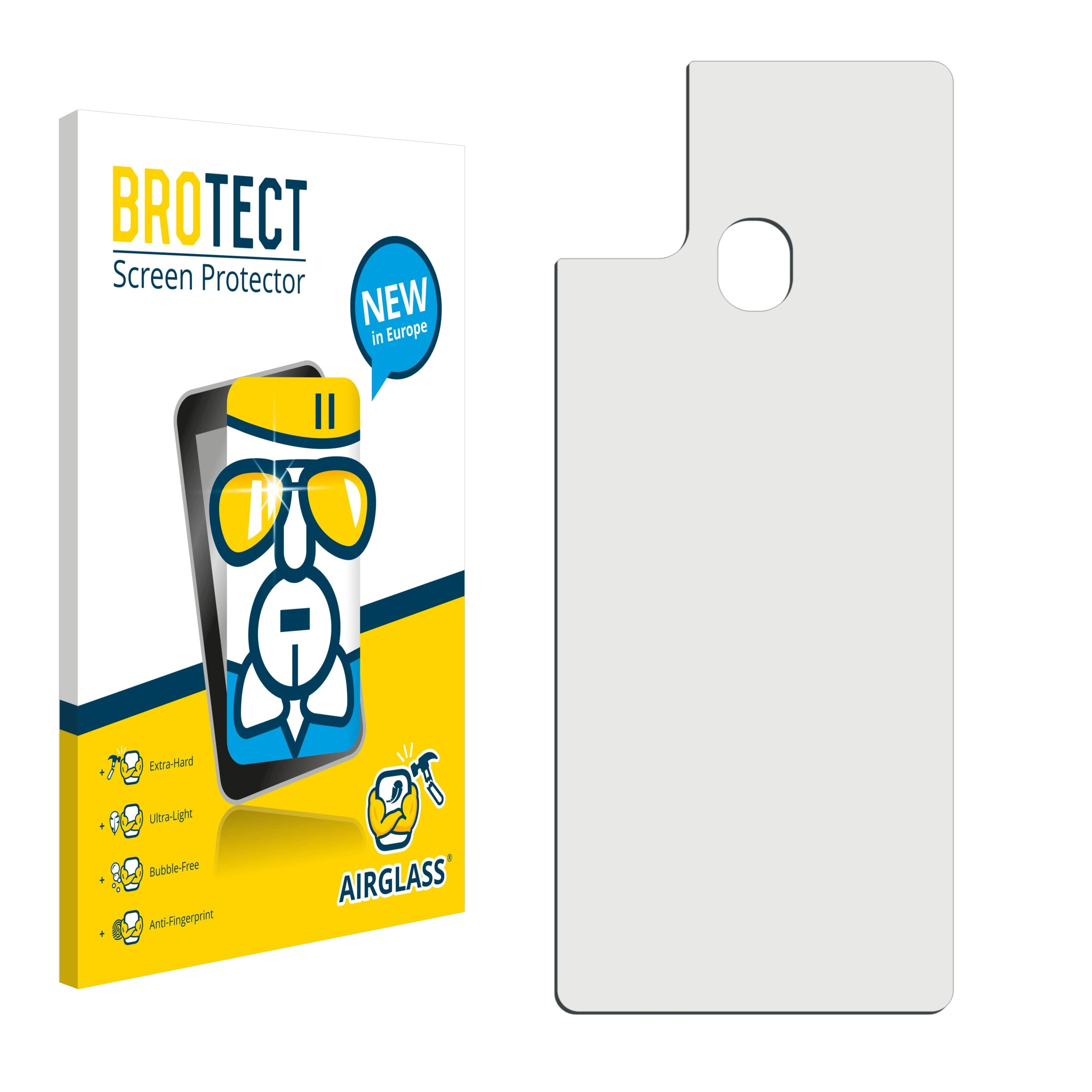 BROTECT Airglass Samsung Galaxy F41) klare Schutzfolie(für