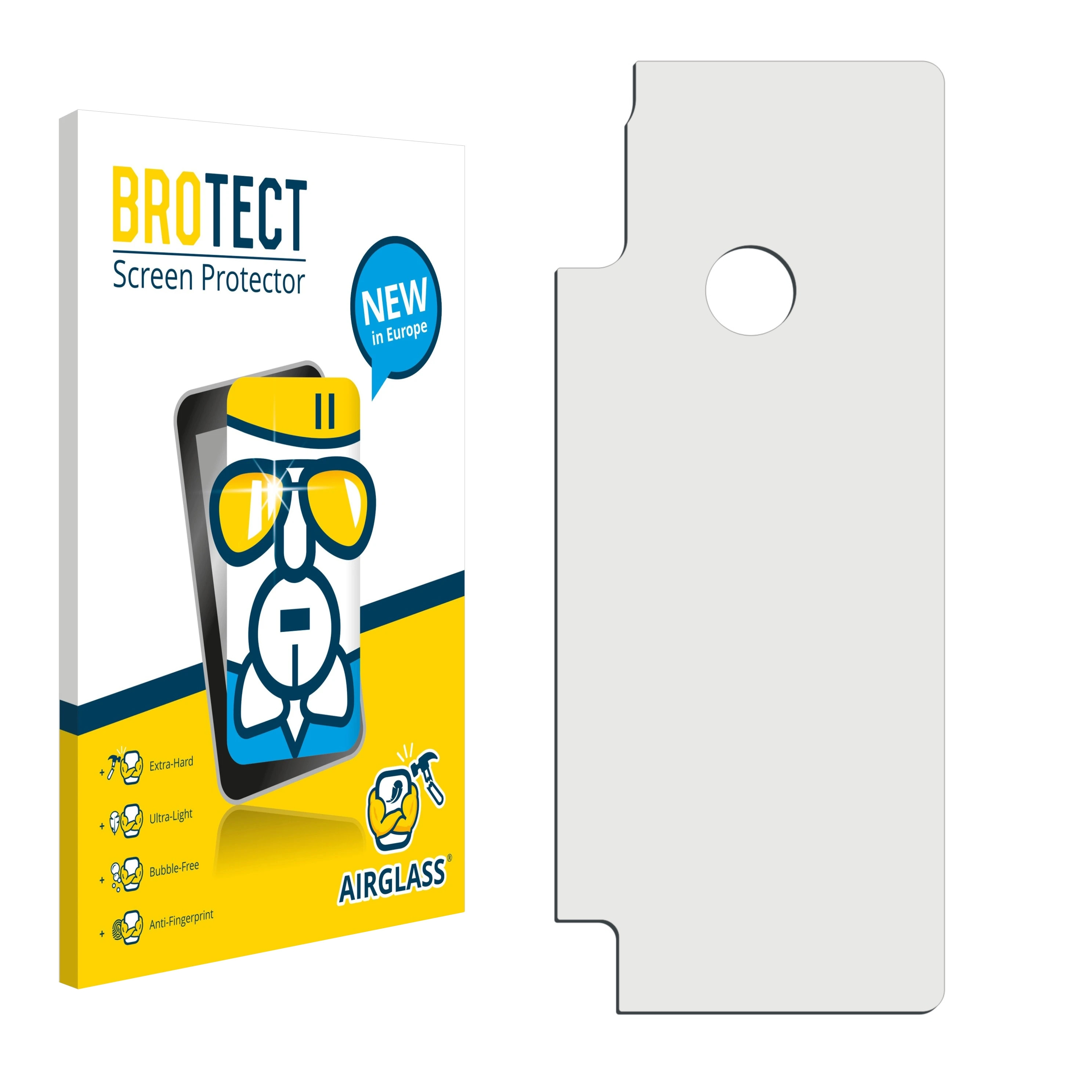 BROTECT Airglass Moto Motorola E6s) Schutzfolie(für klare