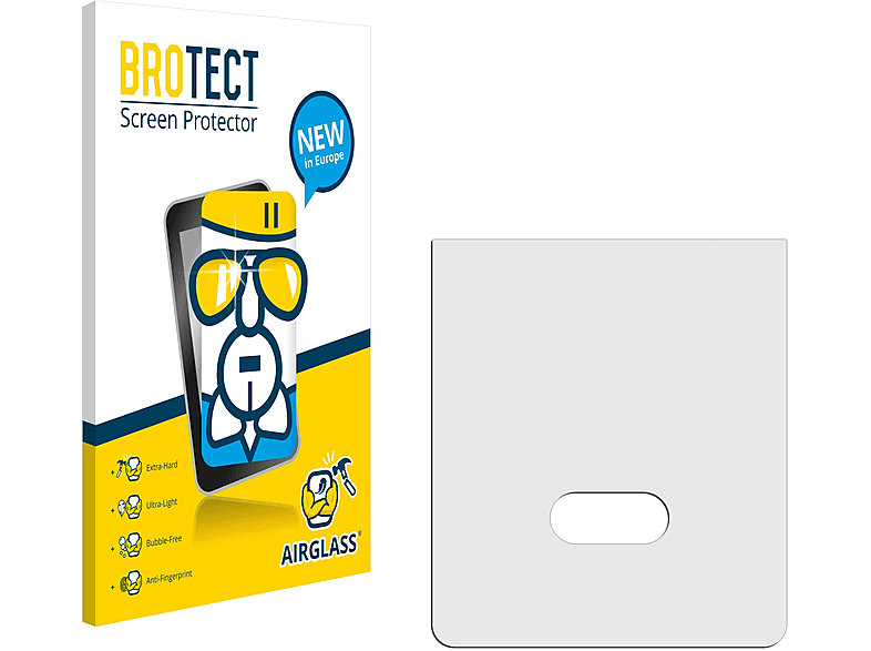 BROTECT Airglass klare Schutzfolie(für Suprema FaceStation 2)