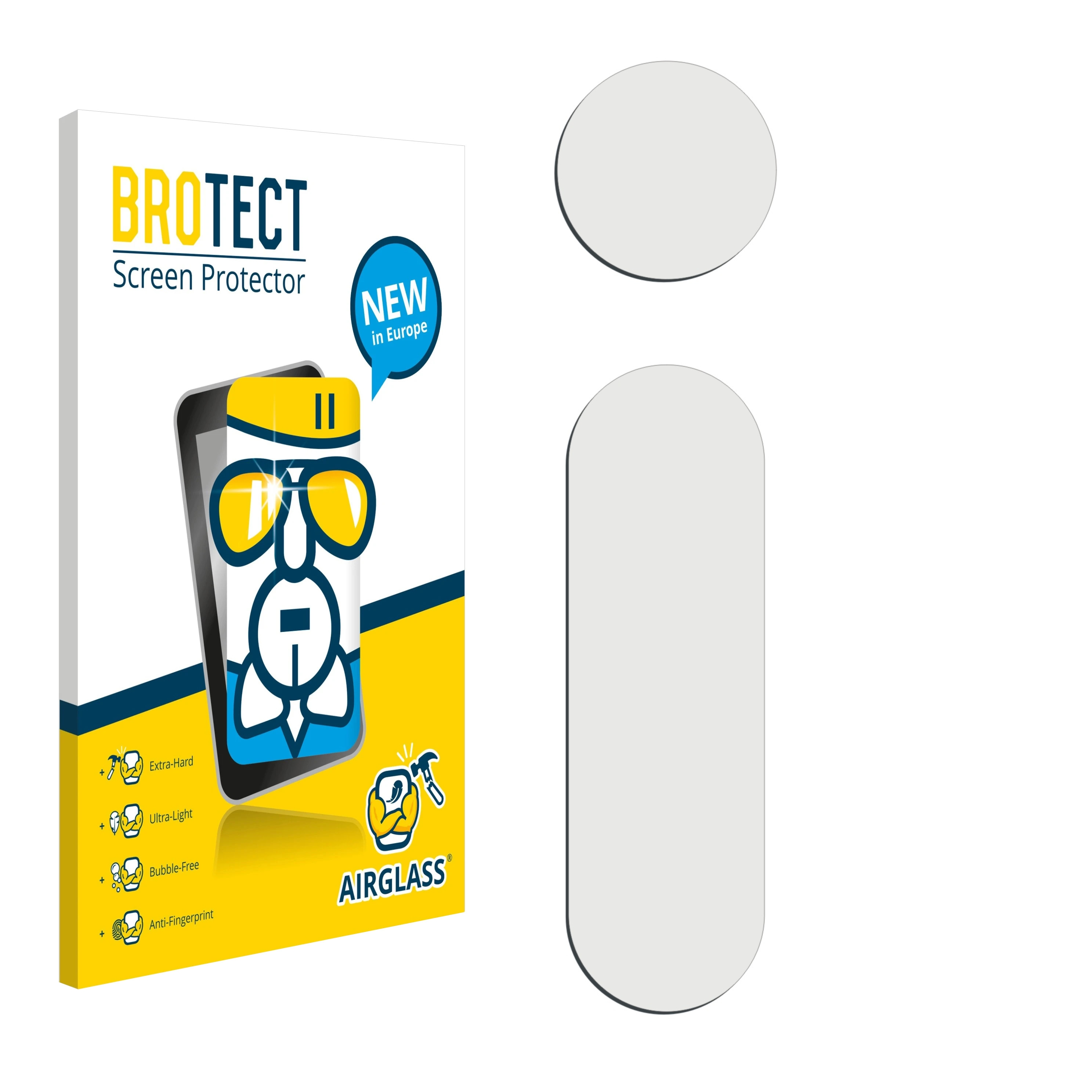 BROTECT Airglass klare G Motorola Schutzfolie(für Pro) Moto