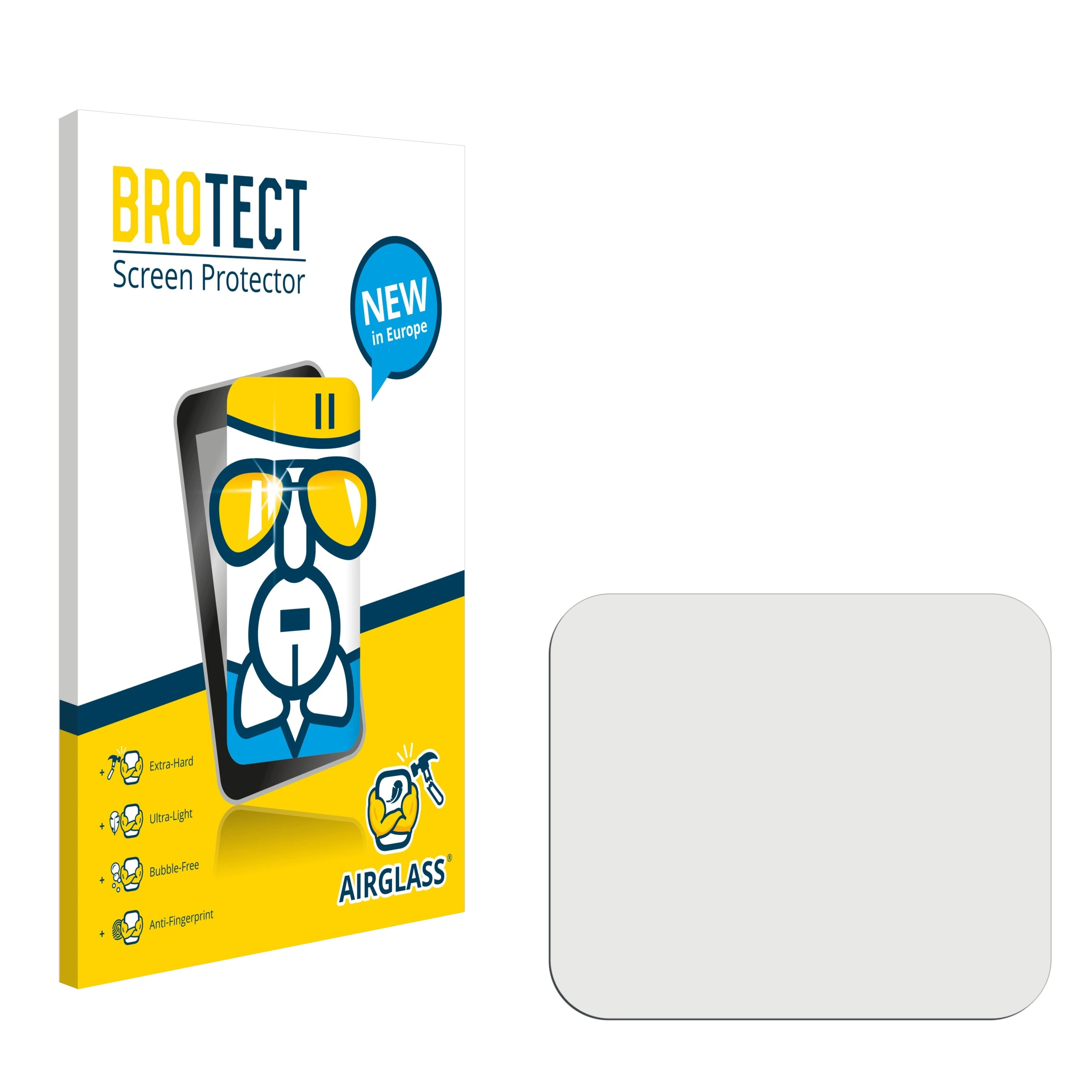 BROTECT Airglass klare Schutzfolie(für Vtech HD) Action Kidizoom Cam