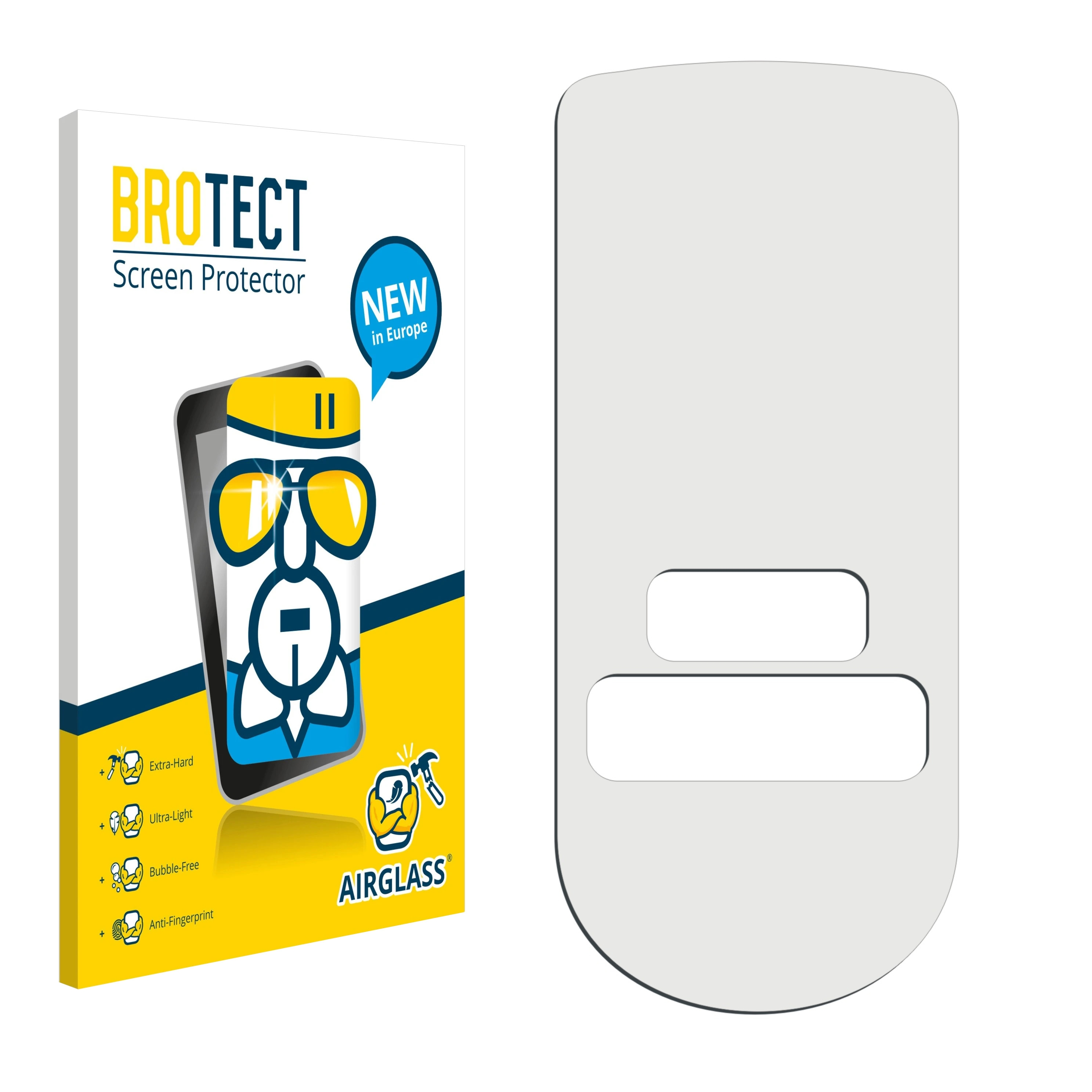 BROTECT Airglass klare Schutzfolie(für Mobile) Accu-Chek