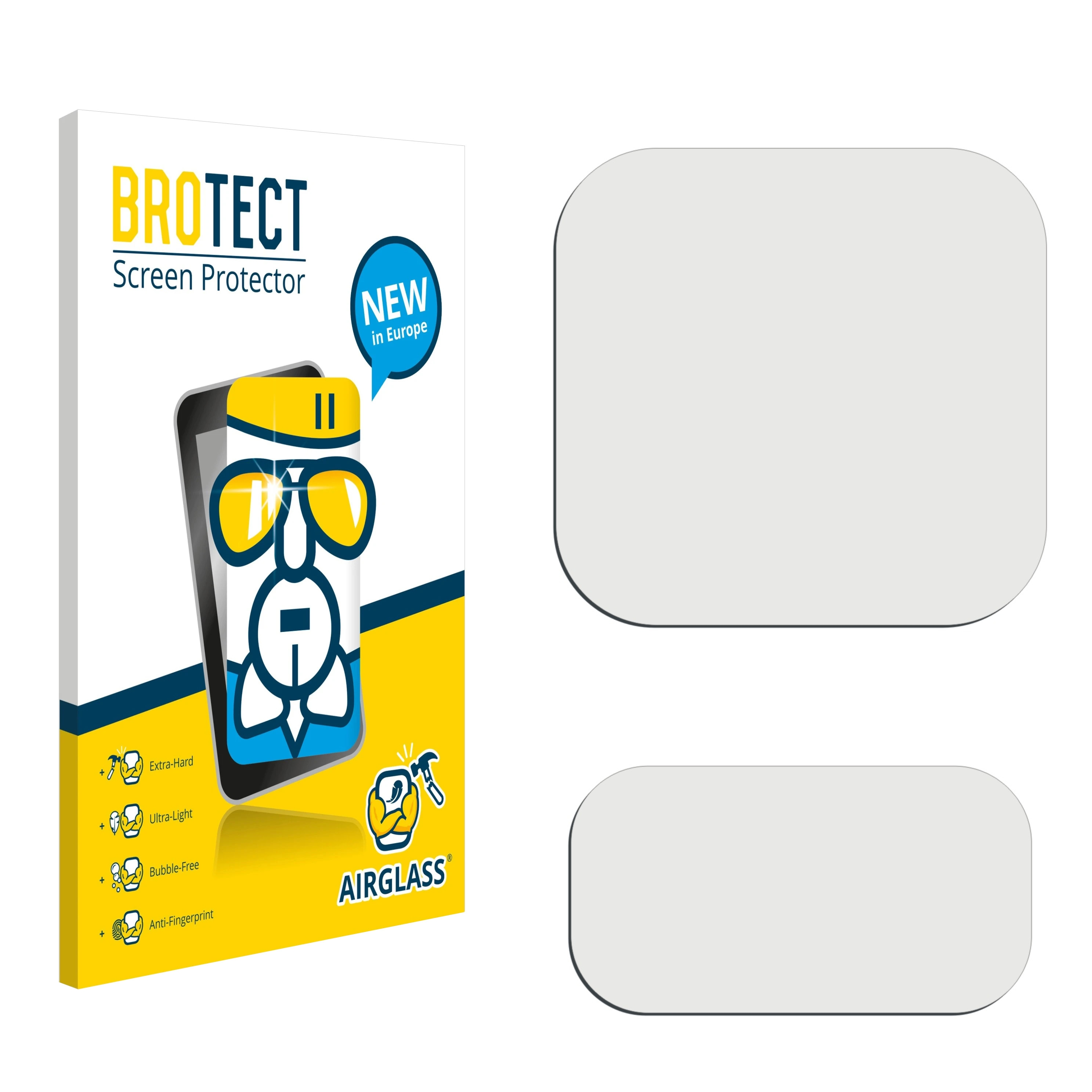 BROTECT Airglass klare Schutzfolie(für Galaxy Samsung 2018) A8