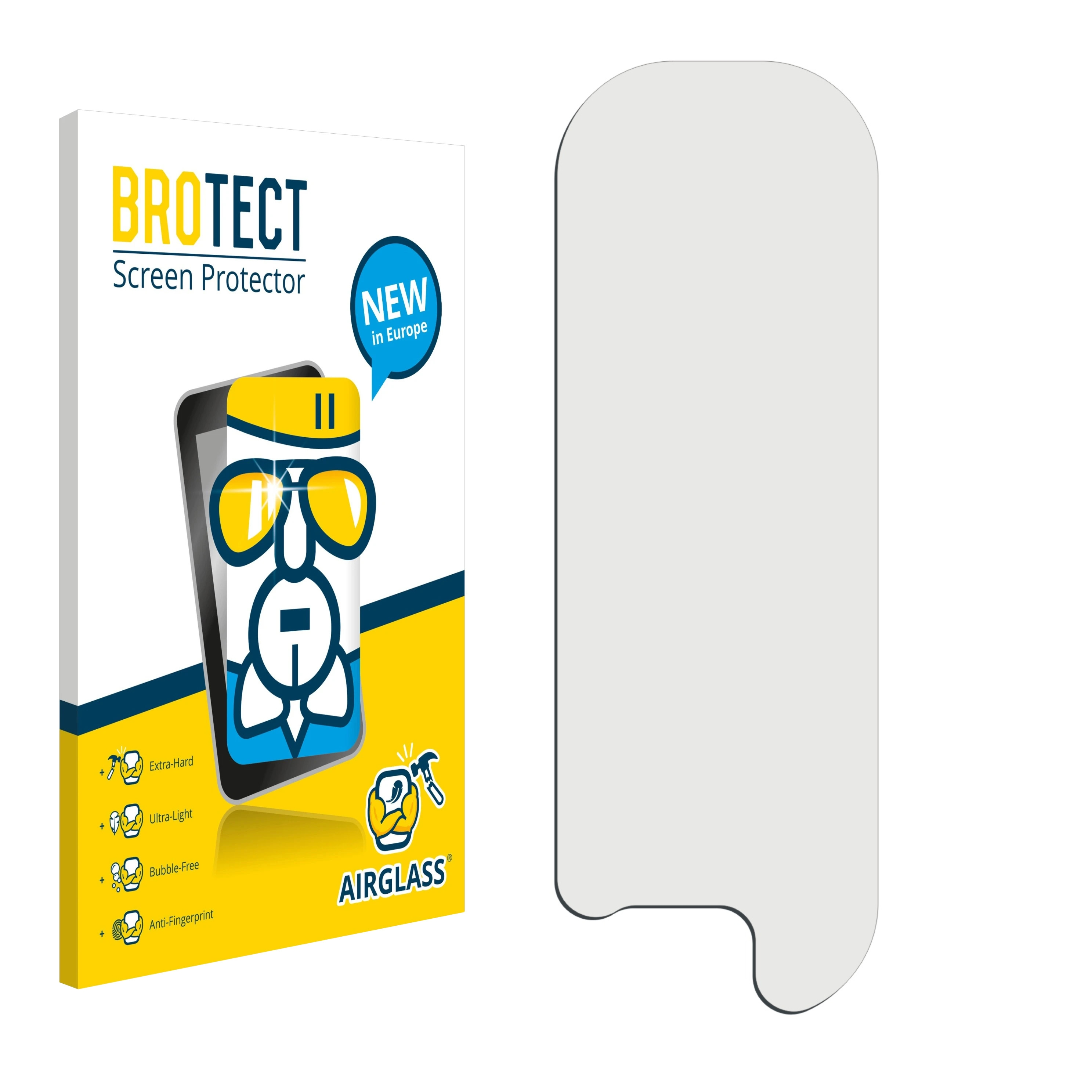BROTECT Airglass klare Schutzfolie(für Find Oppo X2)