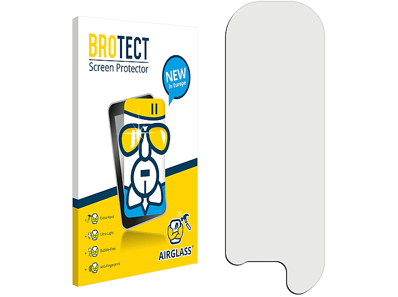 BROTECT Airglass klare Schutzfolie(für Find Oppo X2)