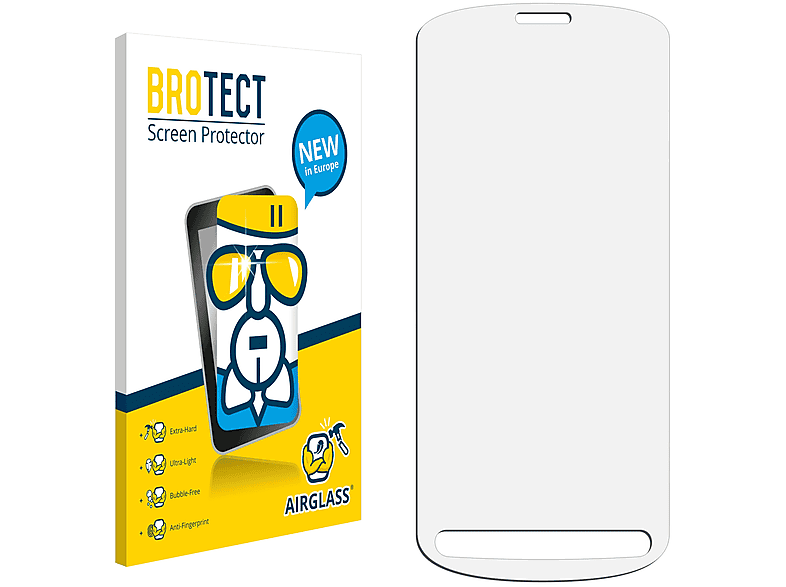BROTECT Airglass klare Schutzfolie(für Nokia 808 PureView)