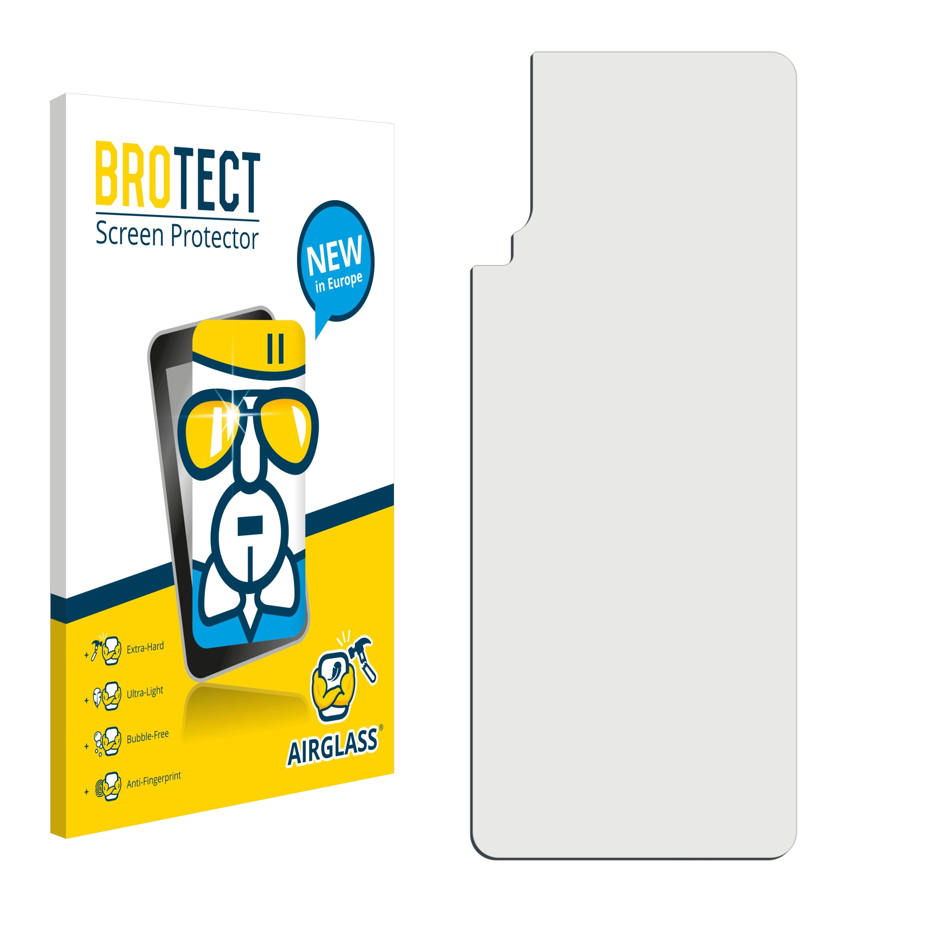 BROTECT Airglass klare Schutzfolie(für Samsung Galaxy A90 5G)