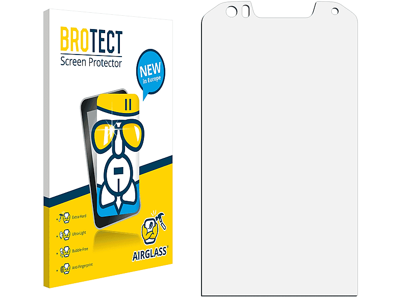 BROTECT Airglass klare Schutzfolie(für Caterpillar Cat S60)