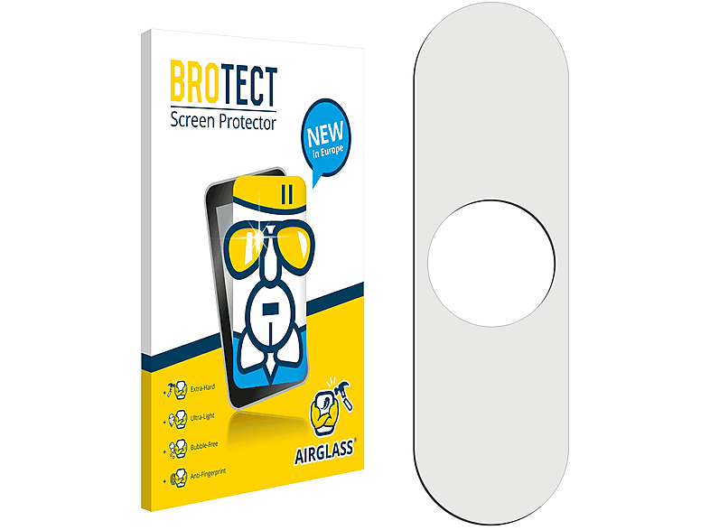 BROTECT Schutzfolie(für Galaxy Airglass klare A8s) Samsung