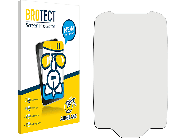 BROTECT Airglass klare Schutzfolie(für Zebra TC8300)