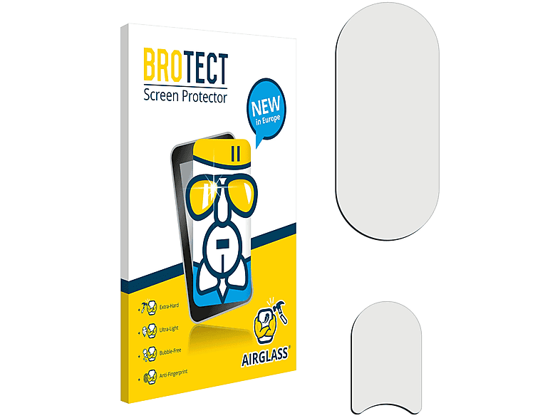 klare Axon Pro) Schutzfolie(für Airglass BROTECT ZTE 10s