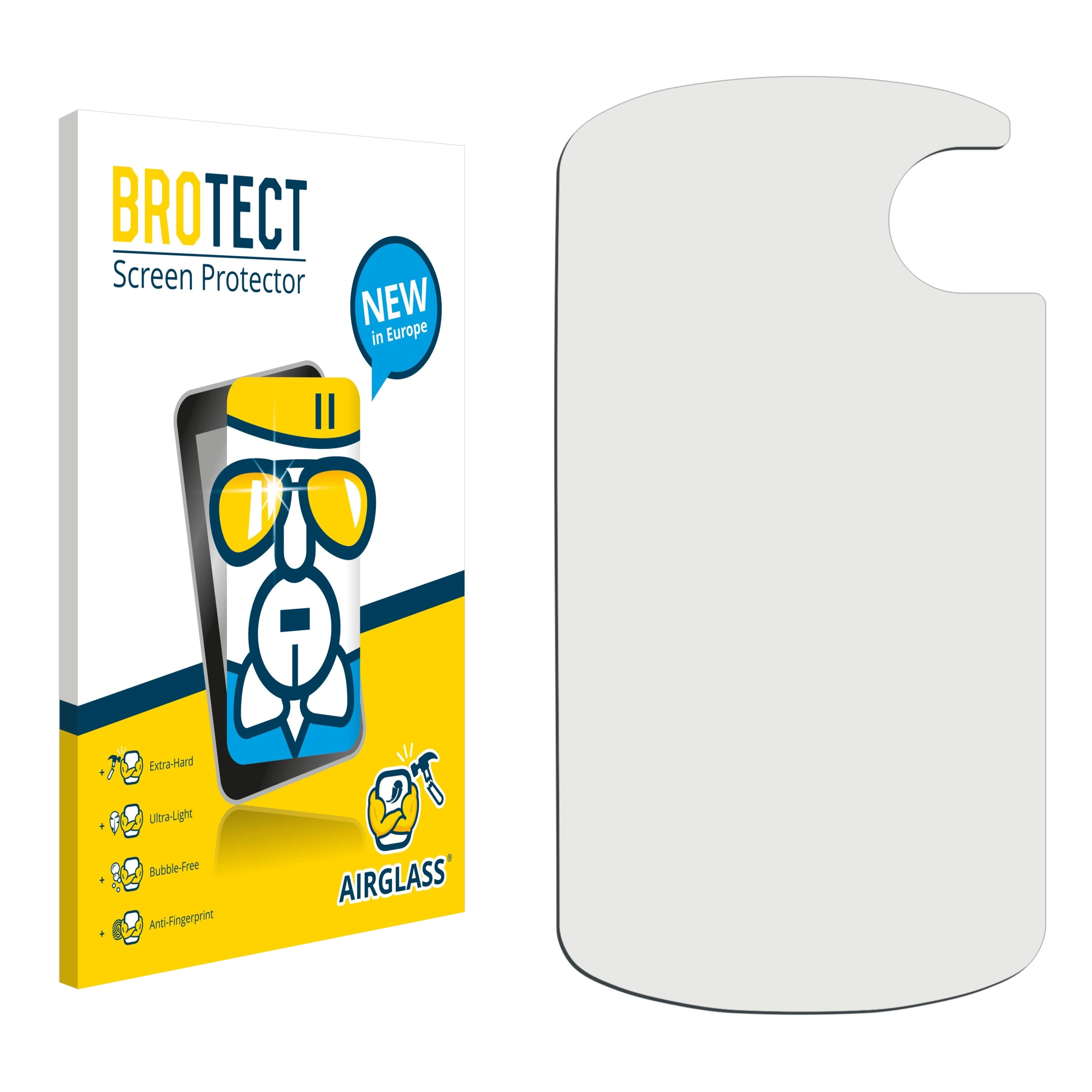 BROTECT Airglass klare Schutzfolie(für 22x) eTrex Garmin