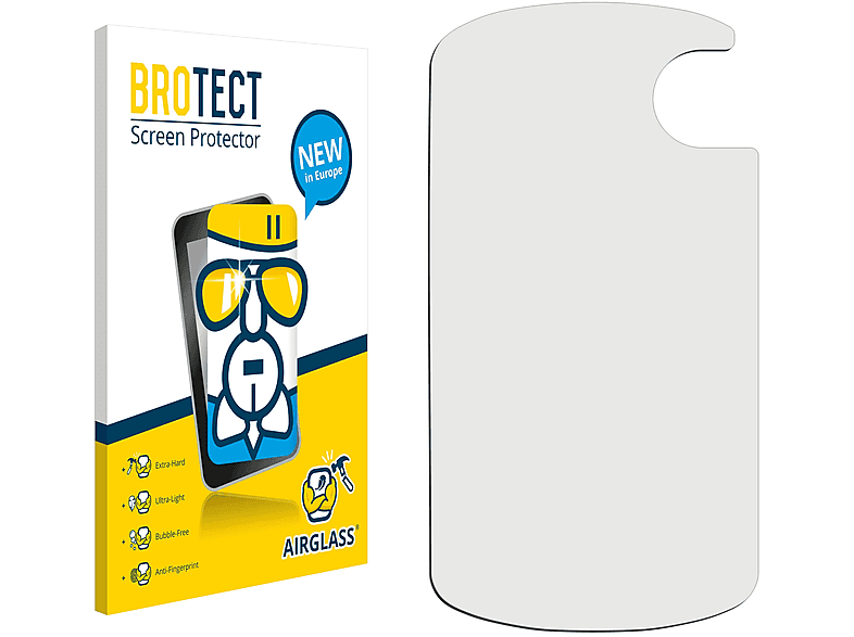 BROTECT Airglass klare Schutzfolie(für 22x) eTrex Garmin
