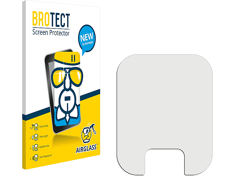 BROTECT Airglass klare Schutzfolie(für Xiaomi Redmi 10X Pro 5G)